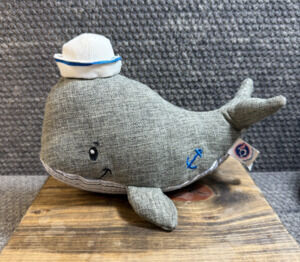 The Preppy Pelican William Whale Plush Stuffed Animal